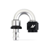 Mishimoto MMFT-PL-6180 Push-Lock Fitting  -6AN  180-Degree