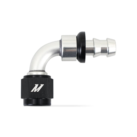 Mishimoto Push-Lock Fitting  -6AN  90-Degree