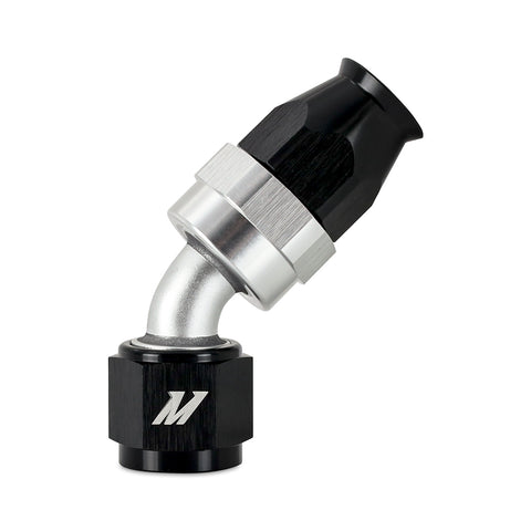 Mishimoto MMFT-08P-45 -8AN Braided Line Fitting  PTFE  45 Degree