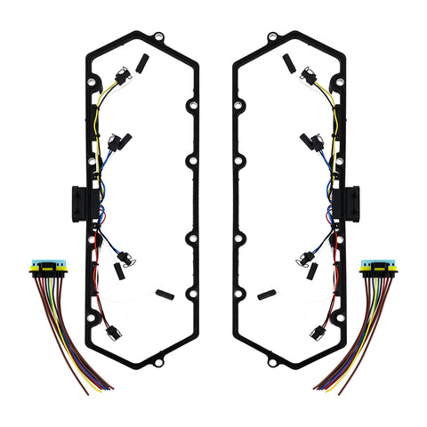Mishimoto MMGH-F2D-98 Glow Plug Harness & Valve Cover Gasket Set  Fits Ford Powerstroke 7.3L 1999-2003