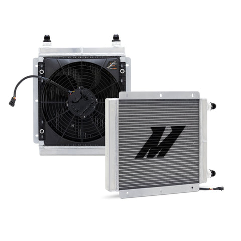 Mishimoto MMHE-UNI-BRLS-K Universal Heat Exchanger Kit  W/Integrated 12 In Brushless Fan