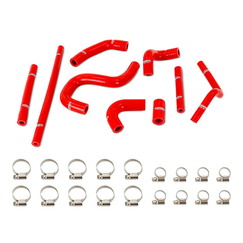 Mishimoto MMHOSE-4RUN34-96HHRRD Silicone Heater Hose Kit  Red  Fits Toyota 4Runner 3.4L 1996-2002 W/ Rear Heater
