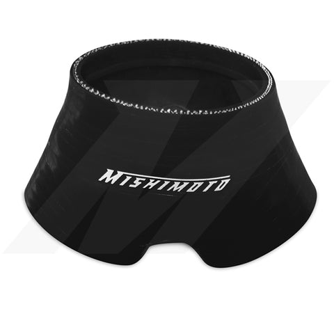 Mishimoto MMHOSE-AUD-TBBK Silicone Throttle Body Hose  Black  Fits Audi S4 2000-2002