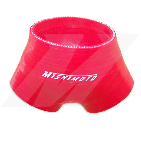 Mishimoto MMHOSE-AUD-TBRD Silicone Throttle Body Hose  Red  Fits Audi S4 2000-2002