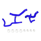 Mishimoto MMHOSE-CAM6-16CBL Silicone Radiator Hose Kit  Blue  Fits Chevy Camaro V6 W/ Cooling Package 16-24