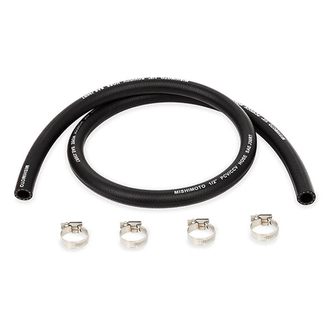 Mishimoto MMHOSE-CC12-4 Universal Catch Can Hose 1/2 In X 4ft