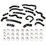 Mishimoto MMHOSE-LCR-99HHBK Silicone Heater Hose Kit  Black  Fits Toyota Land Cruiser 4.7L 1998-2002
