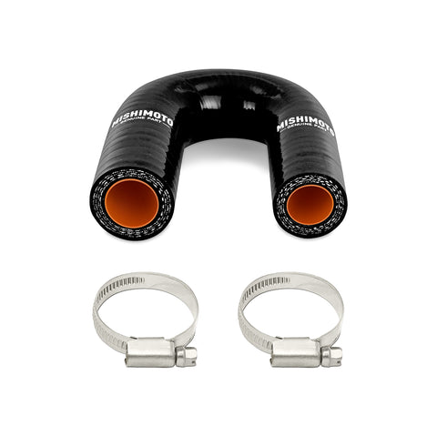 Mishimoto MMHOSE-LSHB-BK Silicone Heater Core Bypass Hose  Black  Fits GM LS V8