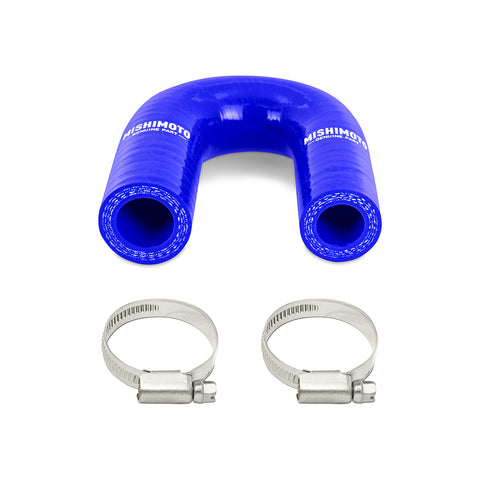Mishimoto MMHOSE-LSHB-BL Silicone Heater Core Bypass Hose  Blue  Fits GM LS V8