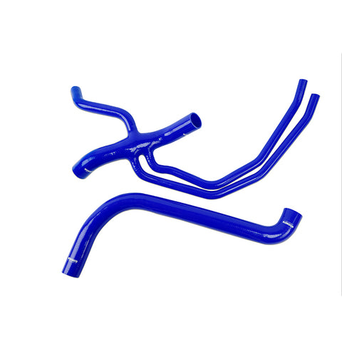 Mishimoto MMHOSE-LTN-2WDBL Silicone Radiator Hose Kit  Blue  Fits Ford F-150 W/ Oil Cooler 1997-2004
