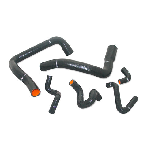 Mishimoto MMHOSE-MUS-86BK Silicone Radiator Hose Kit  Black  Fits Ford Mustang GT/Cobra 1986-1993