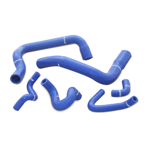 Mishimoto MMHOSE-MUS-86BL Silicone Radiator Hose Kit  Blue  Fits Ford Mustang GT/Cobra 1986-1993