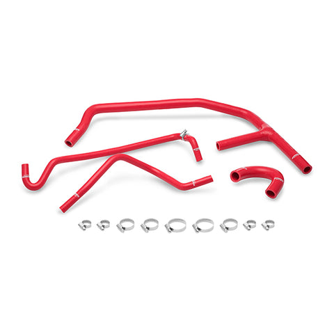 Mishimoto MMHOSE-MUS4-15ANCRD Silicone Ancillary Hose Kit  Red  Fits Ford Mustang EcoBoost 2015-2017