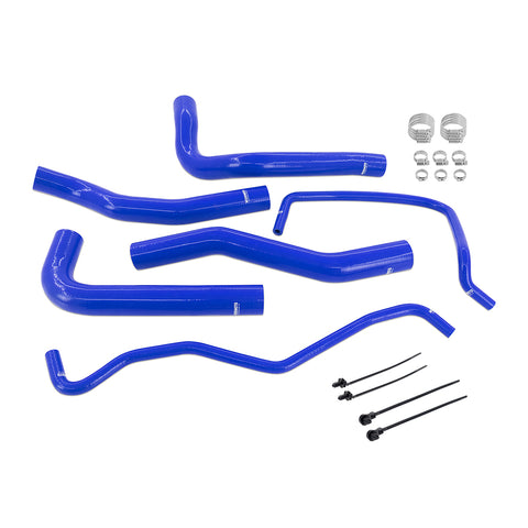 Mishimoto MMHOSE-MUS4-24BL Silicone Coolant Hose Kit  Blue  Fits Ford Mustang 2.3L EcoBoost 2024+