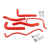 Mishimoto MMHOSE-MUS4-24RD Silicone Coolant Hose Kit  Red  Fits Ford Mustang 2.3L EcoBoost 2024+