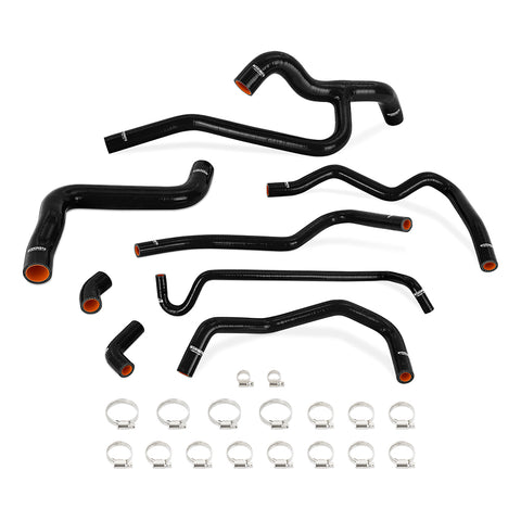 Mishimoto MMHOSE-MUS40-05BK Silicone Radiator & Heater Hose Kit  Black  Fits Ford Mustang V6 4.0L 2005-2010