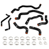 Mishimoto MMHOSE-Q50-16ANCBK Silicone Intercooler Coolant Hose Kit  Black  Fits Infiniti Q50/Q60 3.0T 2016-24