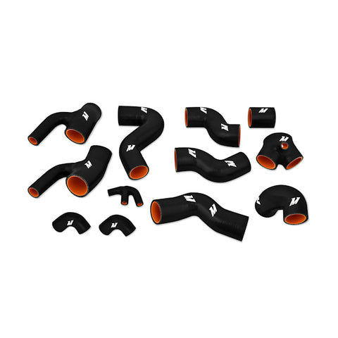 Mishimoto MMHOSE-S4-97TBK Silicone Turbo Hose Kit  Black  Fits Audi S4 1997-2002