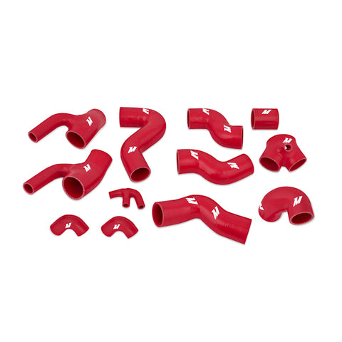 Mishimoto MMHOSE-S4-97TRD Silicone Turbo Hose Kit  Red  Fits Audi S4 1997-2002