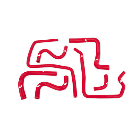 Mishimoto MMHOSE-SUB-ANC4RD Silicone Ancillary Hoses  Red  Fits Subaru WRX/WRX STI 2004-2007
