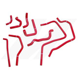 Mishimoto MMHOSE-SUB-ANCRD Silicone Ancillary Hoses  Red  Fits Subaru Impreza WRX 2001-2005