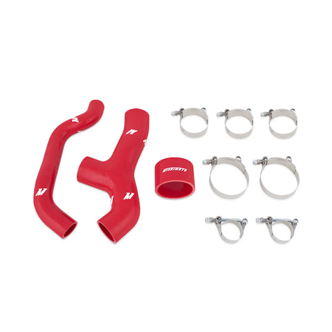 Mishimoto MMHOSE-SUB-INT6RD Silicone Intercooler Hoses  Red  Fits Subaru WRX 2006-07/Forester XT 2004-2008