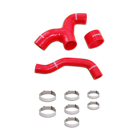 Mishimoto MMHOSE-SUB-INTRD Silicone Intercooler Hoses  Red  Fits Subaru Impreza WRX 2001-2005