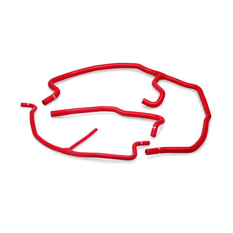 Mishimoto MMHOSE-VET-05ANCRD Silicone Ancillary Hose Kit  Red  Fits Chevrolet C6 Corvette/Z06 2005-2008