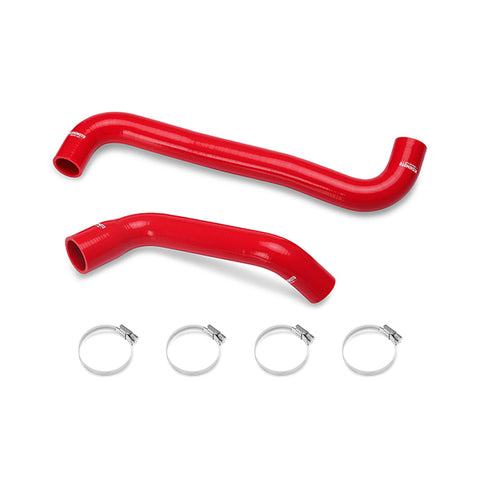 Mishimoto MMHOSE-VET-05RD Silicone Radiator Hose Kit  Red  Fits Chevrolet C6 Corvette/Z06 2005-2008