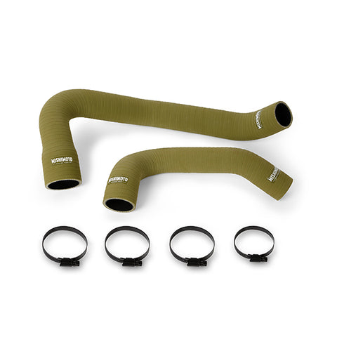 Mishimoto MMHOSE-WR6-97OD Silicone Hose Kit  Olive Drab  Fits Jeep Wrangler 6 Cyl 1997-2006