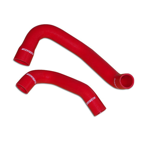 Mishimoto MMHOSE-WR6-97RD Silicone Hose Kit  Red  Fits Jeep Wrangler 6 Cyl 1997-2006