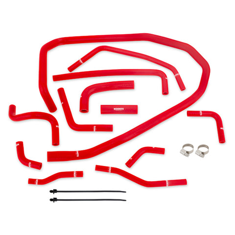 Mishimoto MMHOSE-WRX-15ANCRD Silicone Ancillary Hose Kit  Red  Fits Subaru WRX 2015-2021