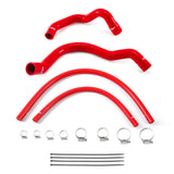 Mishimoto MMHOSE-XJ6-92KRD Silicone Radiator And Heater Hose Kit  Red  Fits Jeep Cherokee XJ 4.0L 1991-2001