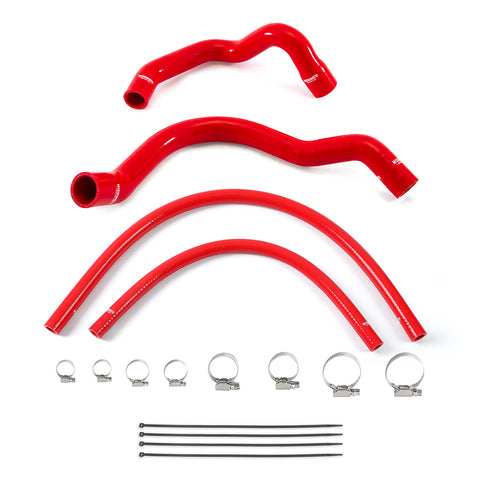 Mishimoto MMHOSE-XJ6-92KRD Silicone Radiator And Heater Hose Kit  Red  Fits Jeep Cherokee XJ 4.0L 1991-2001