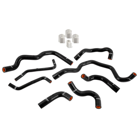 Mishimoto MMHOSE-Z-23ANCBK Silicone Intercooler Coolant Hose Kit  Black  Fits Nissan Z 2023+
