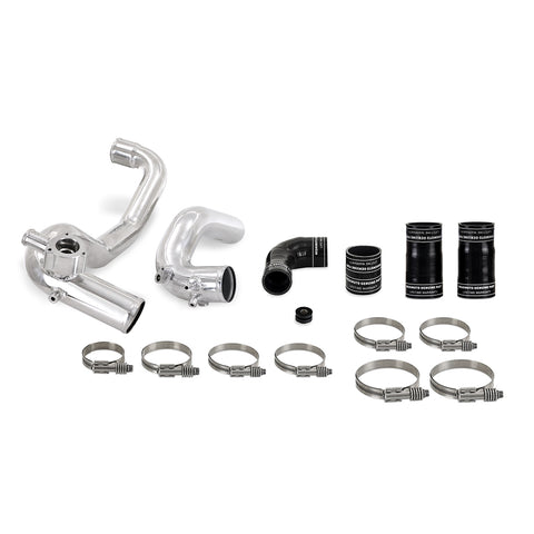 Mishimoto MMICP-BR23-21UHP Intercooler Pipe Kit  Polished  High-Mount  Fits Ford Bronco 2.3L EcoBoost 2021+