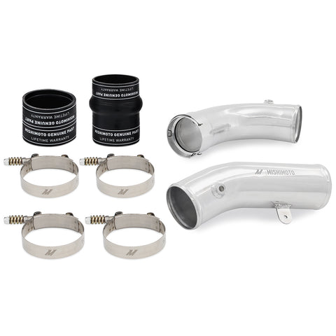 Mishimoto MMICP-DMAX-17CP Intercooler Pipe Kit  Polished  Cold-side  Fits Chevrolet/GMC 6.6L Duramax 17-19