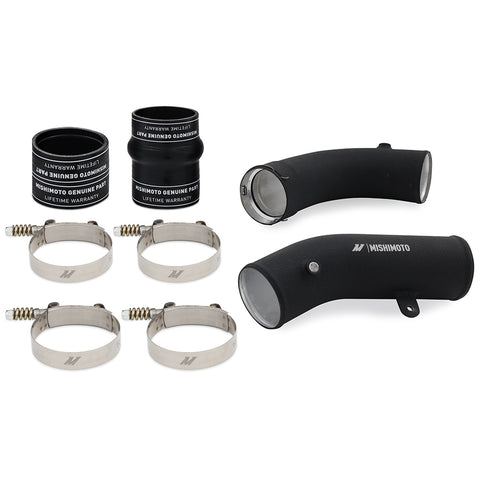 Mishimoto MMICP-DMAX-17CWBK Intercooler Pipe Kit  Black  Cold-side  Fits Chevrolet/GMC 6.6L Duramax 2017-19