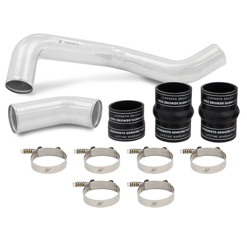 Mishimoto MMICP-DMAX-17HP Intercooler Pipe Kit  Polished  Hot-side  Fits 6.6L Duramax L5P 2017-19