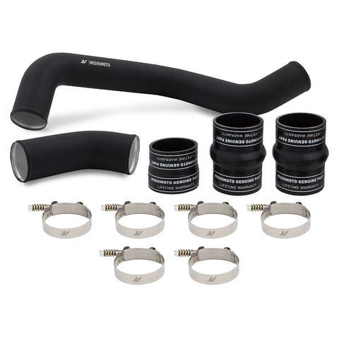 Mishimoto MMICP-DMAX-17HWBK Intercooler Pipe Kit  Black  Hot-side  Fits Chevrolet/GMC 6.6L Duramax 2017-2019