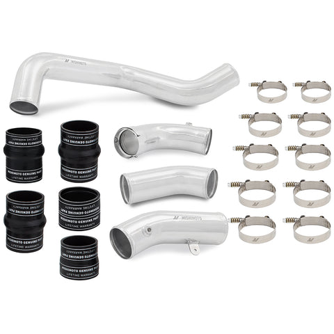 Mishimoto MMICP-DMAX-17KP Intercooler Pipe Kit  Polished  Fits Chevrolet/GMC 6.6L Duramax 2017-2019