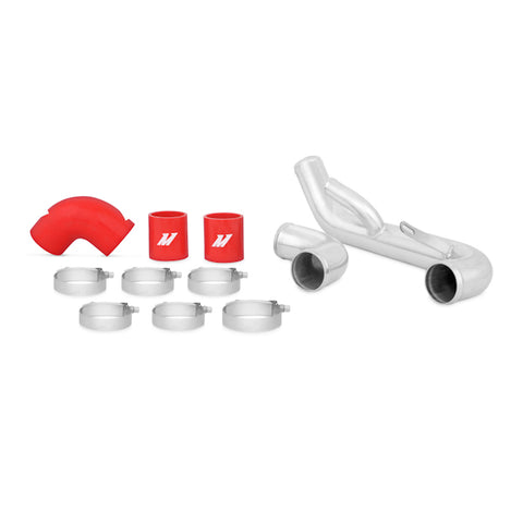 Mishimoto MMICP-EVO-10LRD Intercooler Pipe Kit  Red  Lower  Fits Mitsubishi Lancer Evolution X 2008-2015