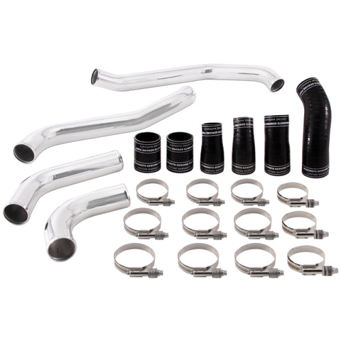 Mishimoto MMICP-F35T-17HP Intercooler Pipe Kit  Polished  Hot-side  Fits Ford F-150 3.5L EcoBoost 2017-2020