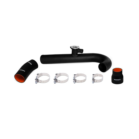 Mishimoto MMICP-MUS4-15HWBK Intercooler Pipe Kit  Black  Hot-side  Fits Ford Mustang EcoBoost 2015-2023