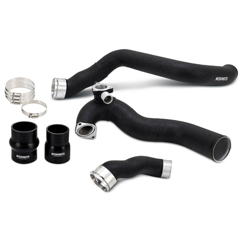 Mishimoto MMICP-MUS4-24WBK Intercooler Pipe Kit  Black  Fits Ford Mustang EcoBoost 2024+