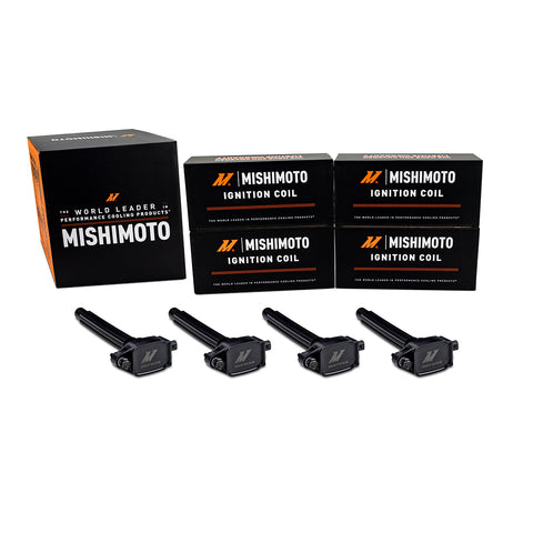 Mishimoto MMIG-CHEK-1404 Ignition Coil  Set Of 4  Fits Jeep Cherokee 2.4L 2014-2020