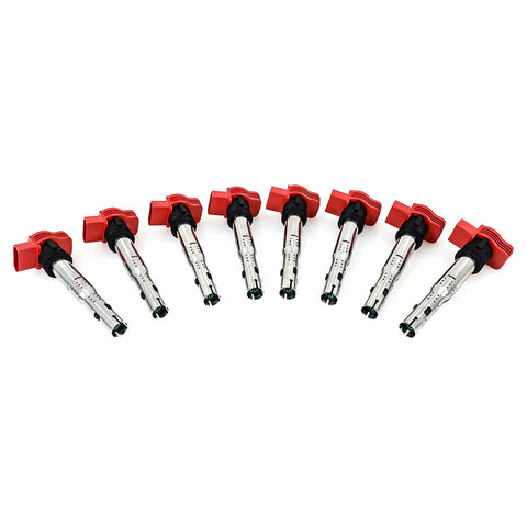 Mishimoto MMIG-VW-0608 Ignition Coil  Set Of 8  Fits Volkswagen GTI 2006-2008