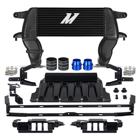 Mishimoto MMINT-BR-21HBK Intercooler  Black  High-Mount  Fits Ford Bronco 2.3L/2.7L 2021+