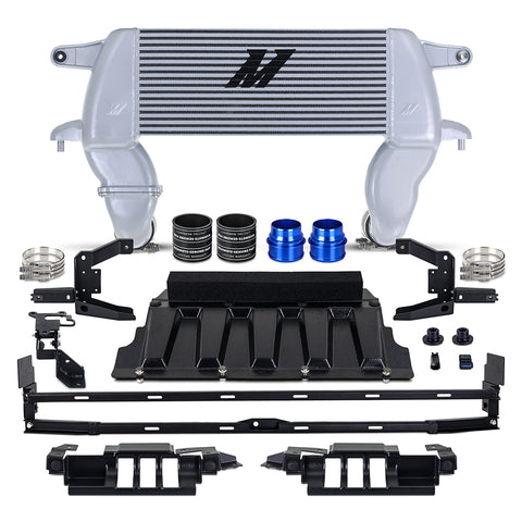 Mishimoto MMINT-BR-21HSL Intercooler  Silver  High-Mount  Fits Ford Bronco 2.3L/2.7L 2021+