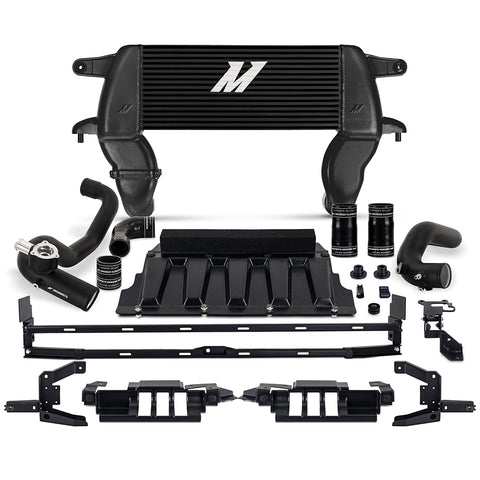 Mishimoto MMINT-BR23-21HKBKBK Intercooler Kit  Black/Black  High-Mount  Fits Ford Bronco 2.3L 2021+